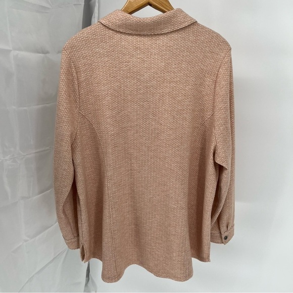 Soft Surroundings Womens Patterned Jacket Size XXXL Soft Stretch - Picture 6 of 9